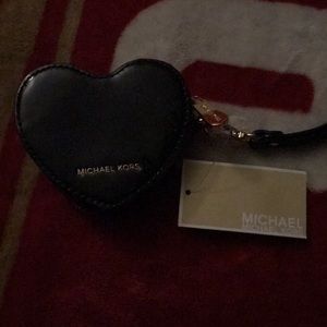 michael kors heart mini purse